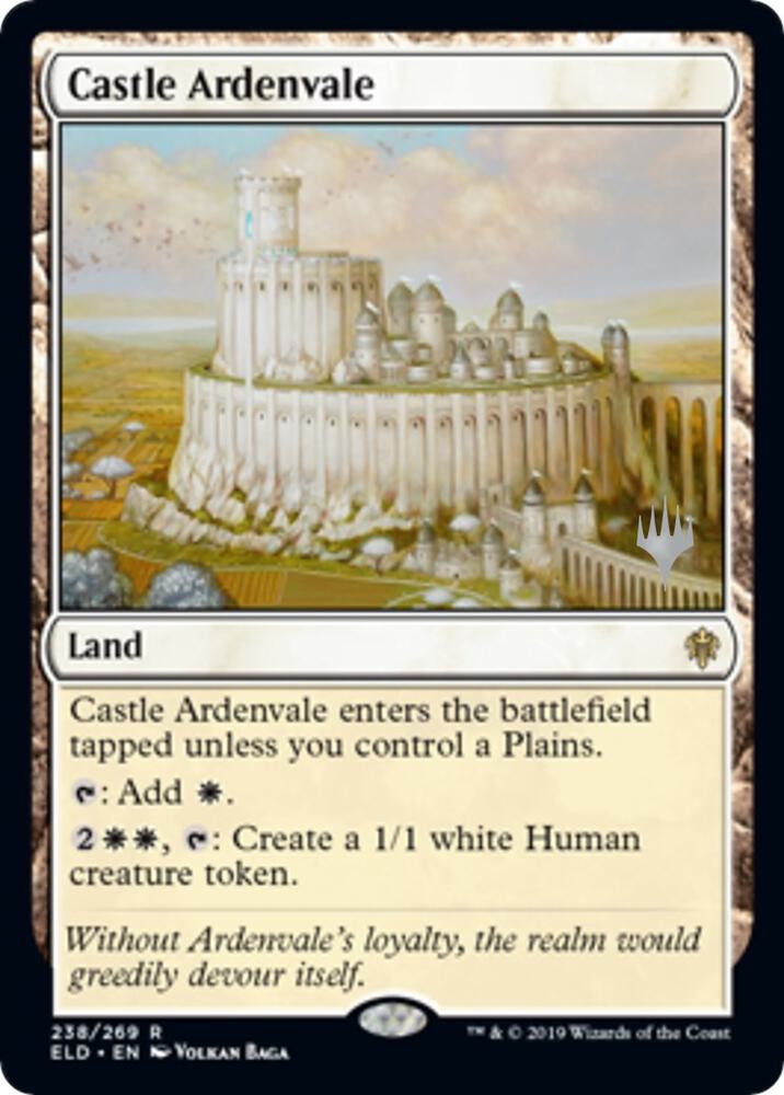 Castle Ardenvale 238p/152 (Promo Pack: Throne of Eldraine)  - Foil | Good Games Modbury