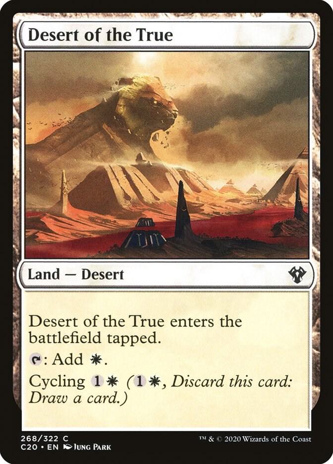 Desert of the True 268/322 (Commander 2020)  | Good Games Modbury