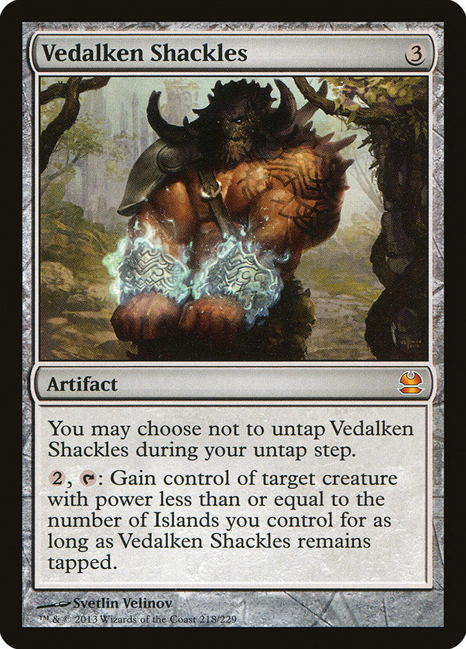 Vedalken Shackles 218/229 (Modern Masters)  | Good Games Modbury