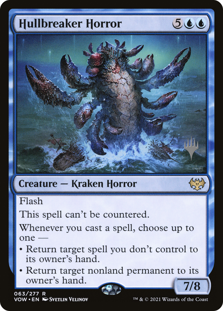 Hullbreaker Horror Art Card [Innistrad Remastered Art Series] | Good Games Modbury