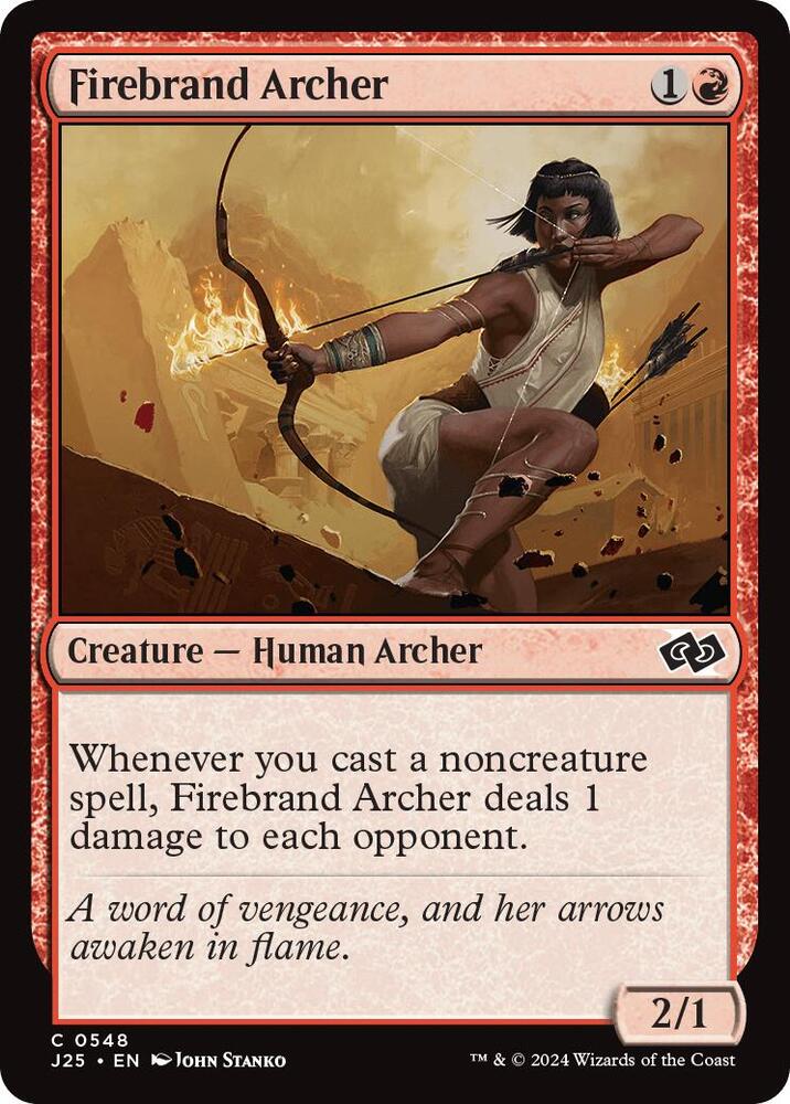 Firebrand Archer 548/779 (Foundations Jumpstart)  | Good Games Modbury