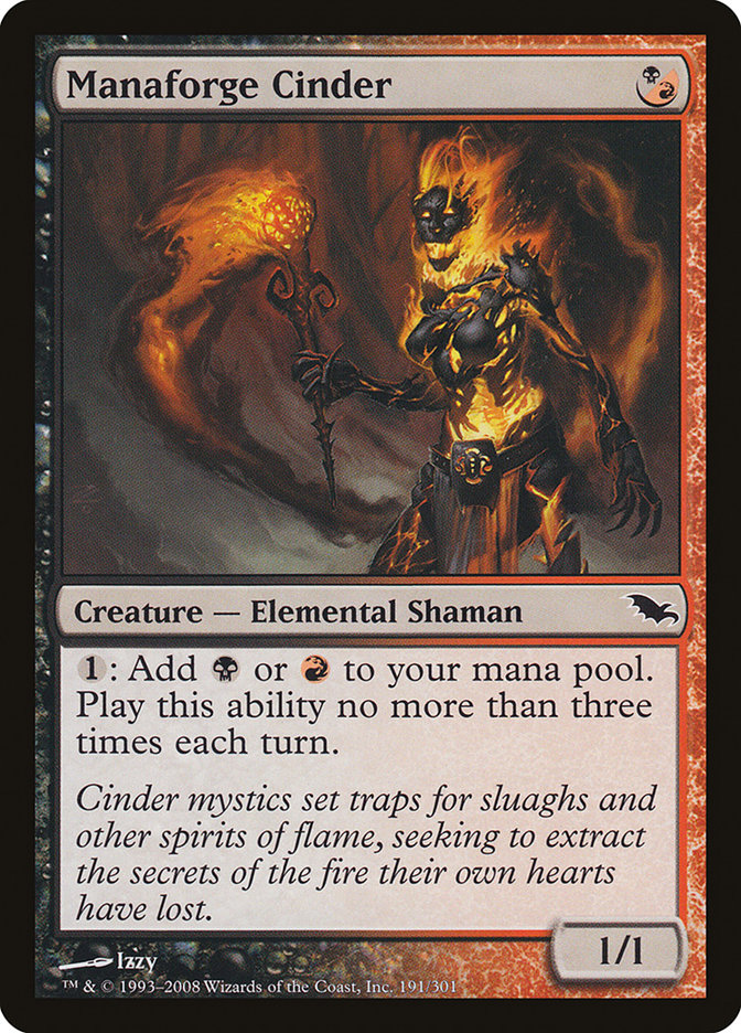 Manaforge Cinder [Shadowmoor] | Good Games Modbury
