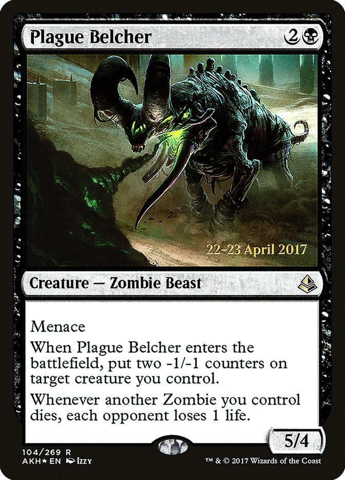 Plague Belcher [Amonkhet Prerelease Promos] | Good Games Modbury