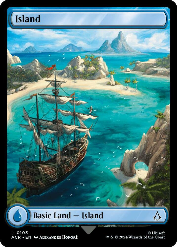 Island 103/110 (Universes Beyond: Assassin's Creed)  | Good Games Modbury