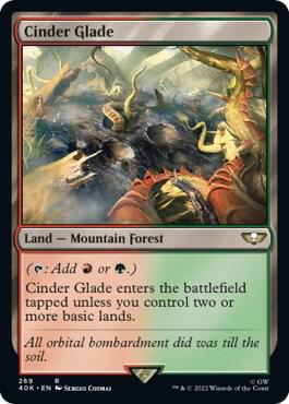Cinder Glade 269/617 (Universes Beyond: Warhammer 40,000)  | Good Games Modbury