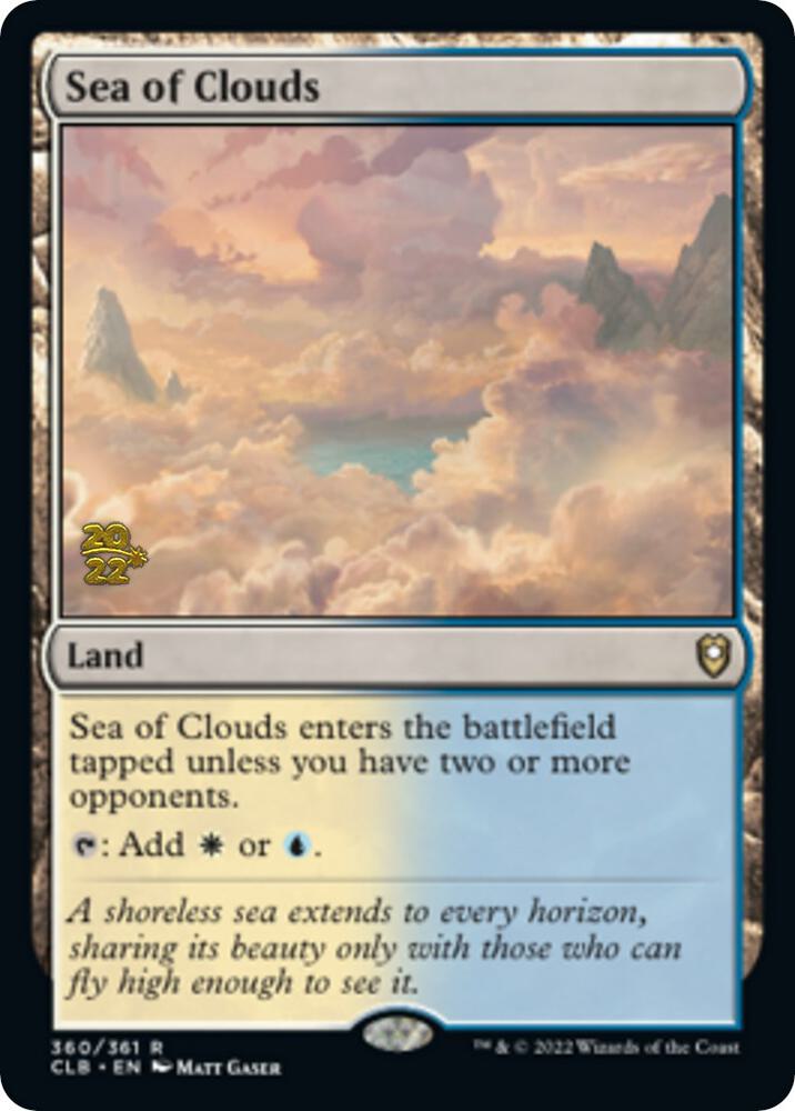 Sea of Clouds 360s/108 (Prerelease Cards)  - Foil | Good Games Modbury