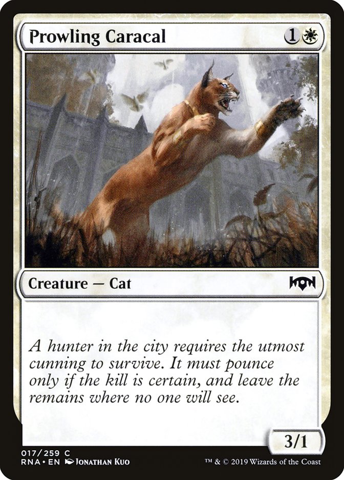 Prowling Caracal [Ravnica Allegiance] | Good Games Modbury