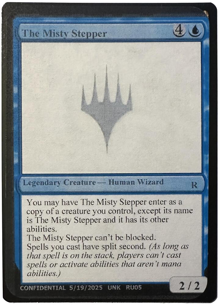 The Misty Stepper RU05c/477 (Un-Known Event Playtest Cards)  | Good Games Modbury
