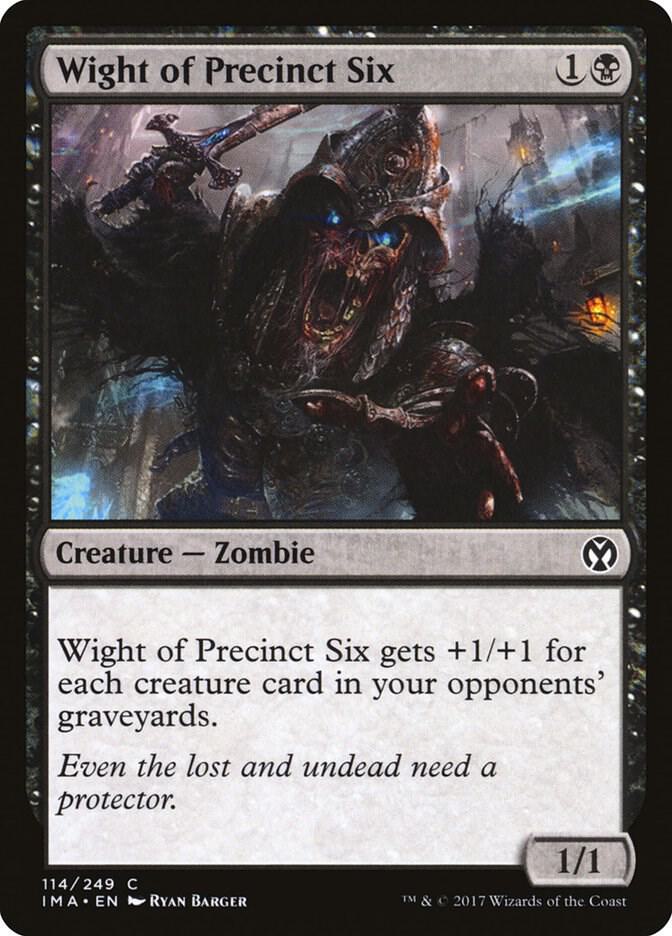 Wight of Precinct Six 114 (Iconic Masters)  - Foil | Good Games Modbury