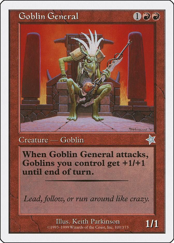 Goblin General 101/173 (Starter 1999)  | Good Games Modbury
