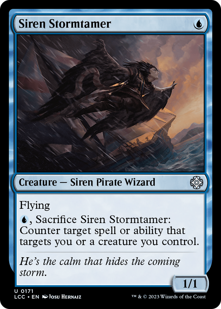 Siren Stormtamer [The Lost Caverns of Ixalan Commander] | Good Games Modbury