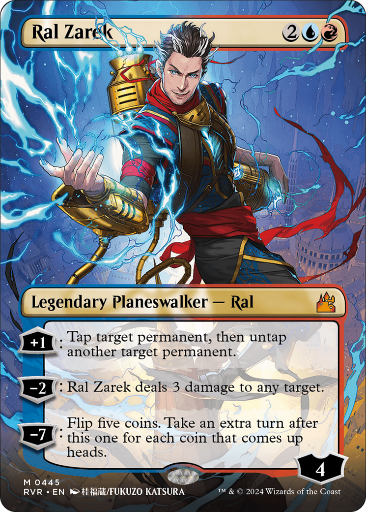 Ral Zarek (Anime Borderless) [Ravnica Remastered] | Good Games Modbury