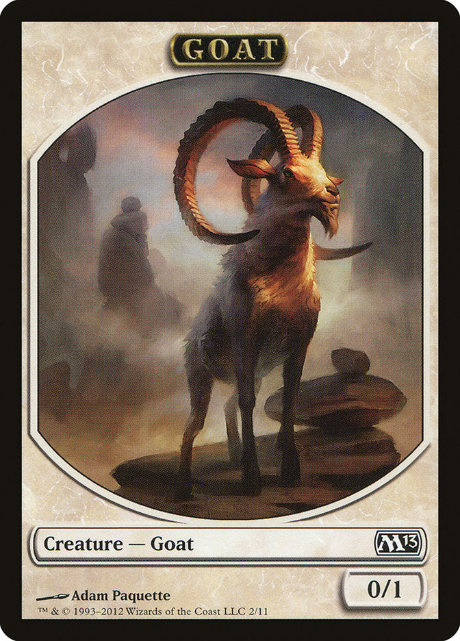 Goat Token [Magic 2013 Tokens] | Good Games Modbury