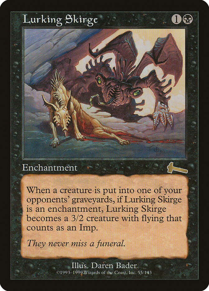 Lurking Skirge 55/143 (Urza's Legacy)  - Foil | Good Games Modbury