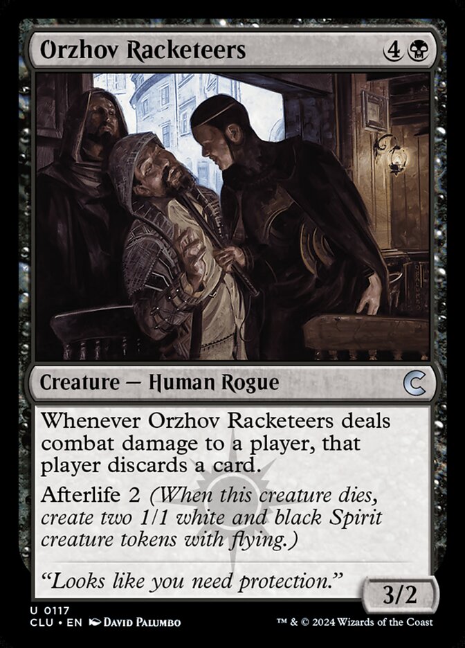 Orzhov Racketeers 117/284 (Ravnica: Clue Edition)  | Good Games Modbury