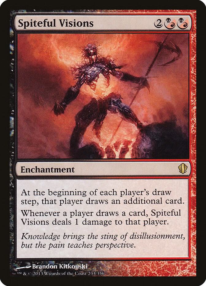 Spiteful Visions 233 (Commander 2013)  | Good Games Modbury