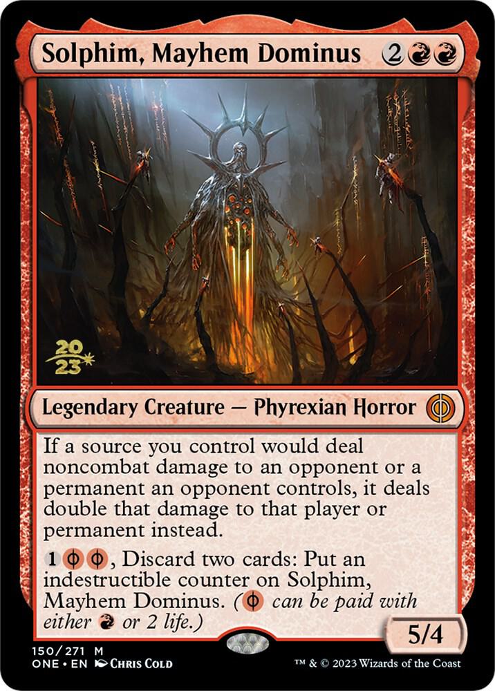 Solphim Mayhem Dominus 150s/160 (Prerelease Cards)  - Foil | Good Games Modbury