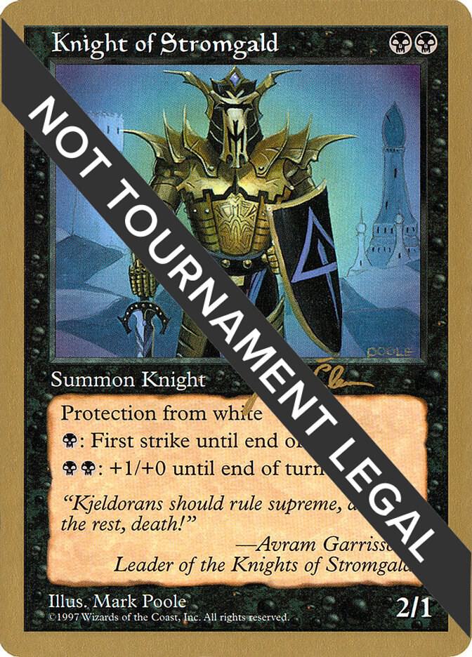 Knight of Stromgald 1997 Jakub Slemr 5ED js171/131 (World Championship Decks)  | Good Games Modbury