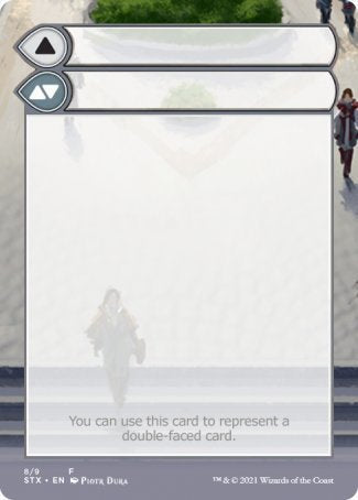 Helper Card (8/9) [Strixhaven: School of Mages Tokens] | Good Games Modbury