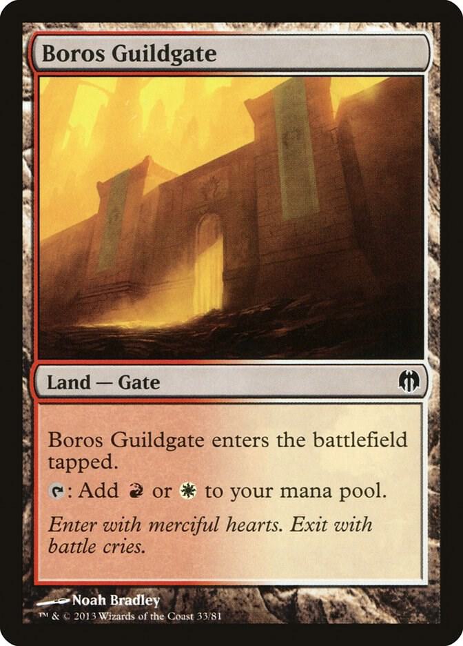 Boros Guildgate 33/81 (Duel Decks: Heroes vs. Monsters)  | Good Games Modbury
