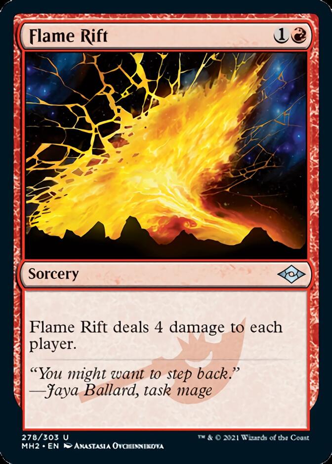 Flame Rift (Foil Etched) [Modern Horizons 2] | Good Games Modbury