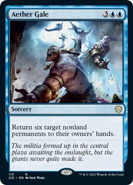 Aether Gale 113/81 (Commander 2021)  | Good Games Modbury