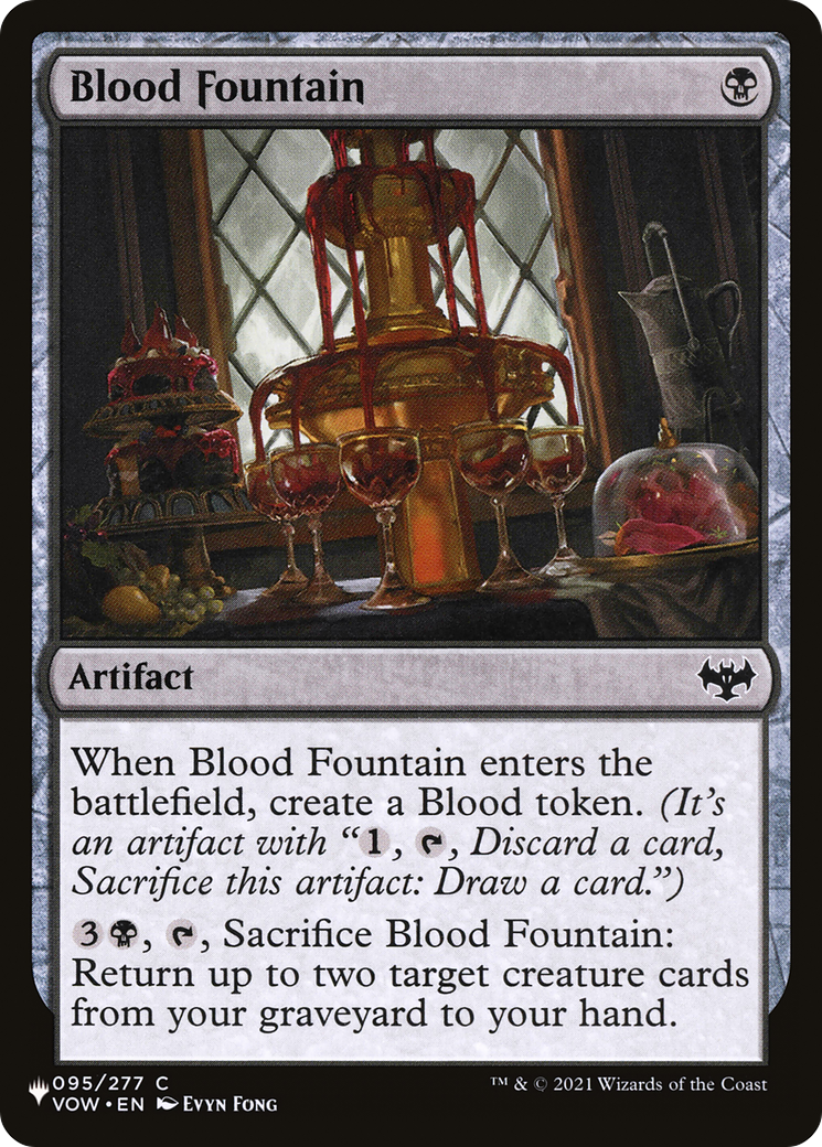 Blood Fountain [The List Reprints] | Good Games Modbury