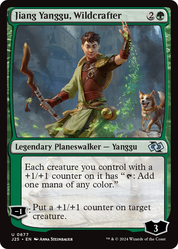 Jiang Yanggu, Wildcrafter [Foundations Jumpstart] | Good Games Modbury