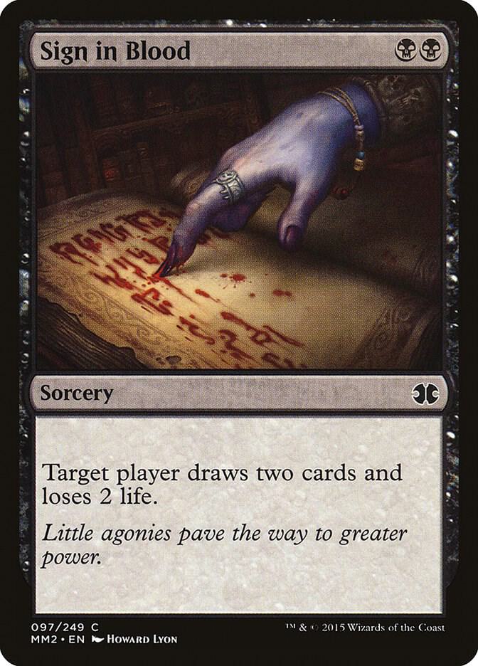Sign in Blood 97 (Modern Masters 2015)  | Good Games Modbury
