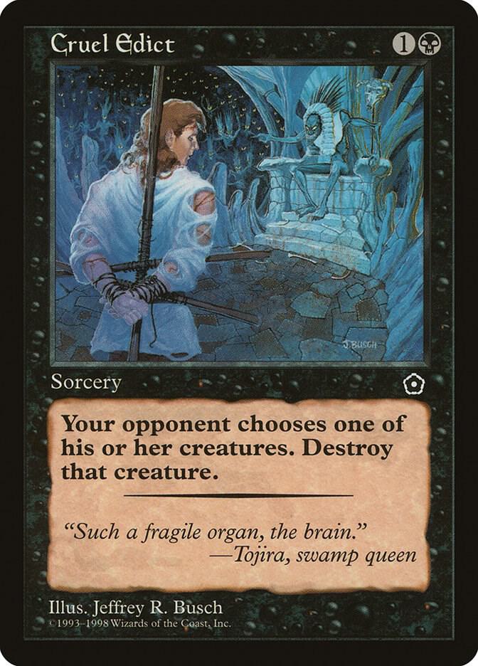 Cruel Edict 67/165 (Portal Second Age)  | Good Games Modbury