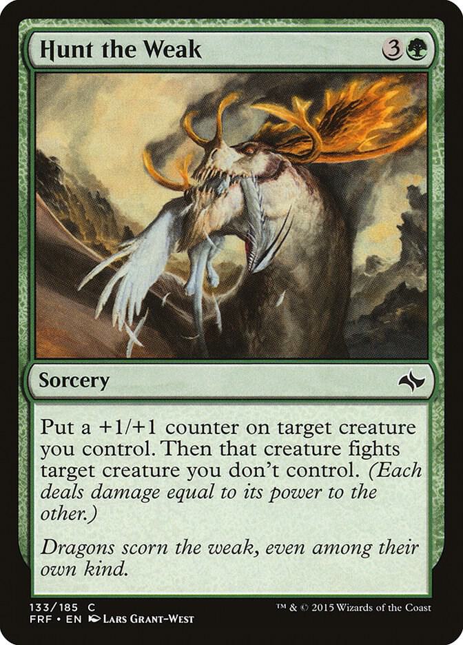 Hunt the Weak 133/185 (Fate Reforged)  - Foil | Good Games Modbury