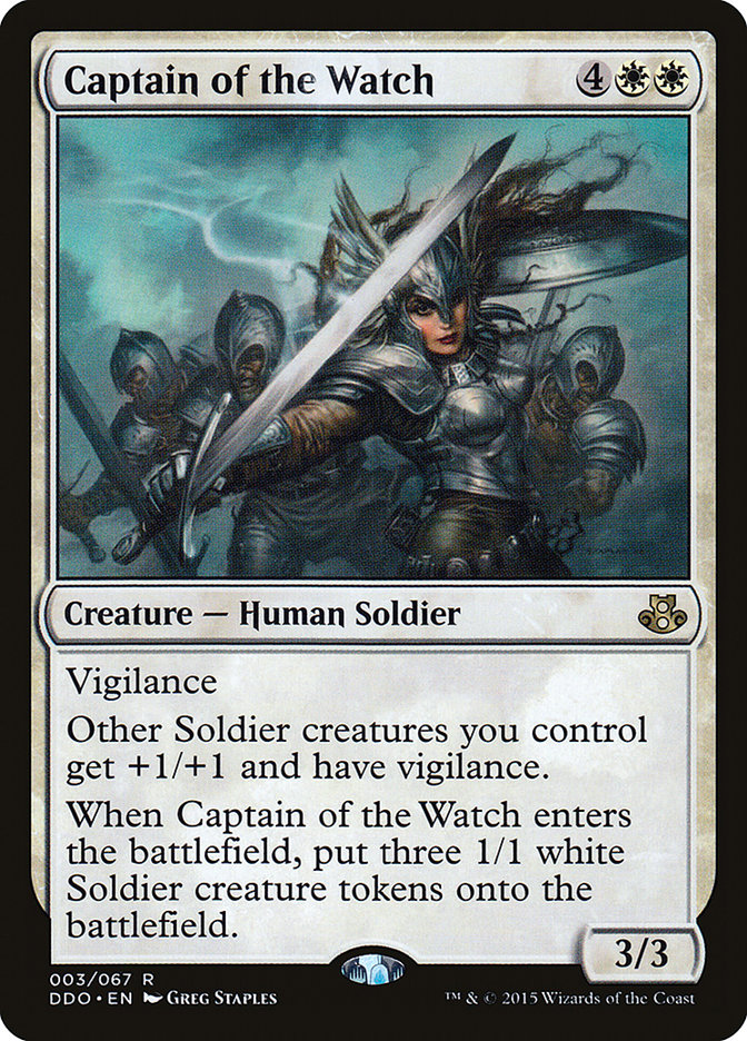 Captain of the Watch 3/67 (Duel Decks: Elspeth vs. Kiora)  | Good Games Modbury