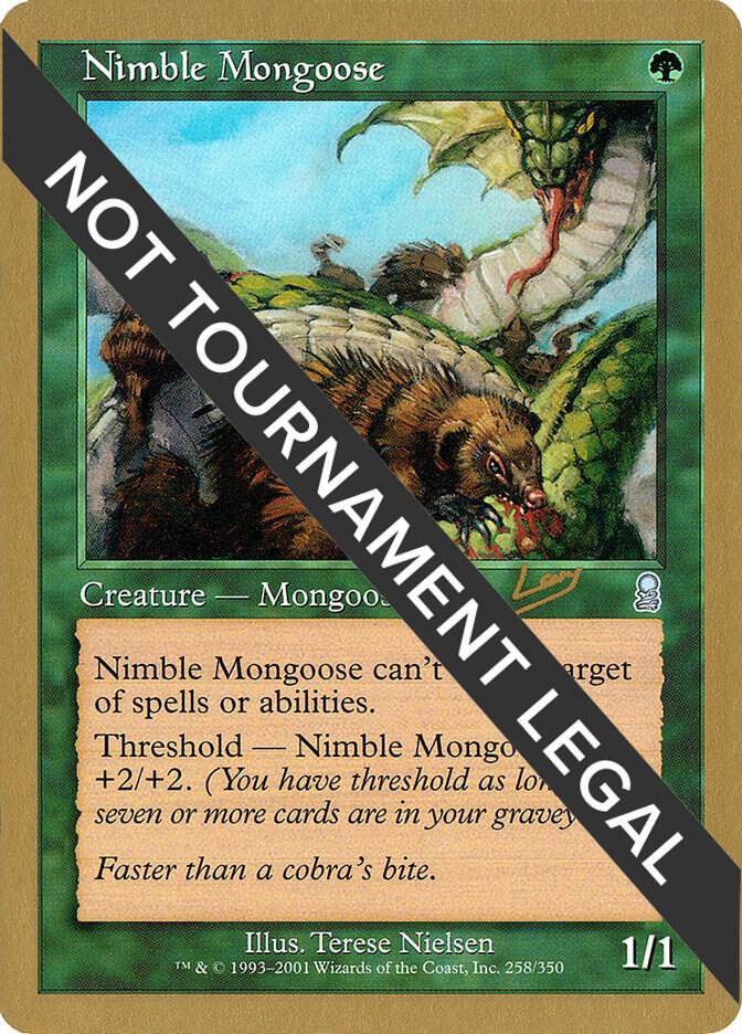 Nimble Mongoose 2002 Raphael Levy ODY rl258/153 (World Championship Decks)  | Good Games Modbury
