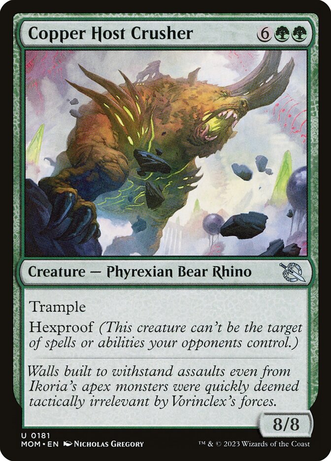 Copper Host Crusher 181/291 (March of the Machine)  - Foil | Good Games Modbury