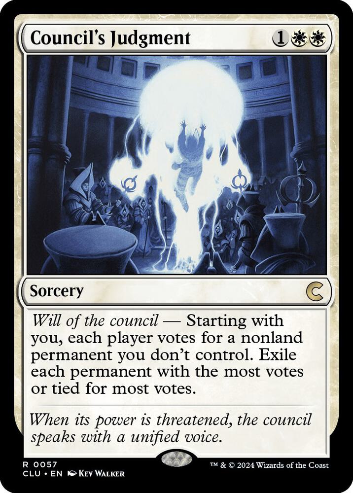 Councils Judgment 57/284 (Ravnica: Clue Edition)  | Good Games Modbury