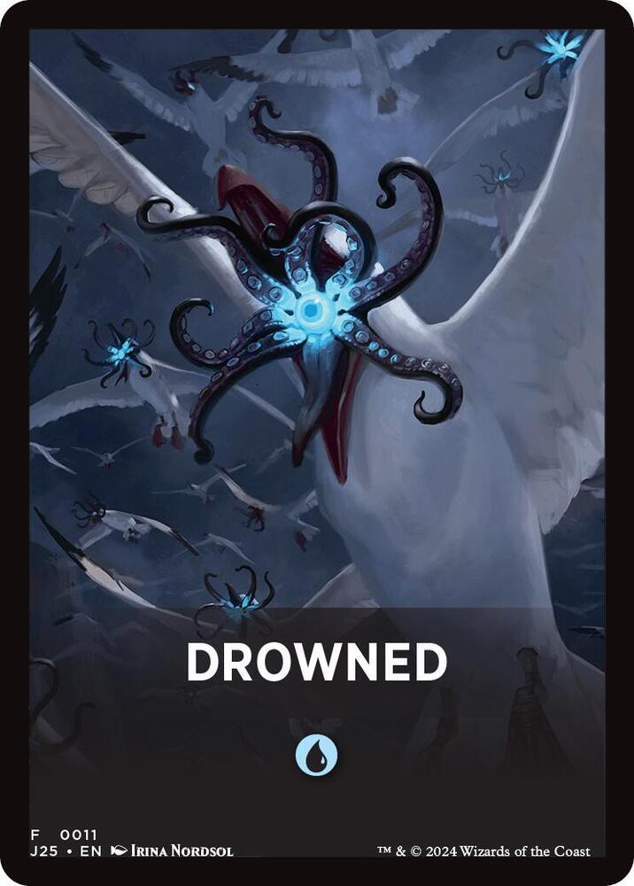 Drowned Theme Card 11 (Foundations Jumpstart)  | Good Games Modbury