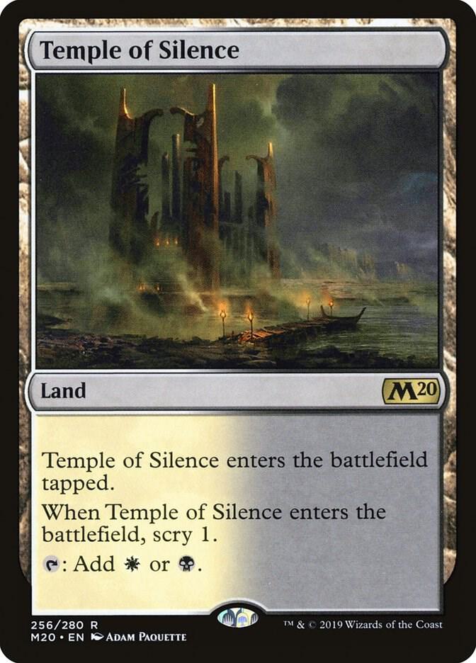 Temple of Silence 256/280 (Core Set 2020)  | Good Games Modbury