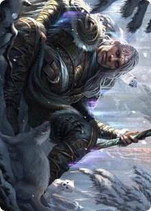 Jorn God of Winter Art Card 47 (Art Series: Kaldheim)  | Good Games Modbury