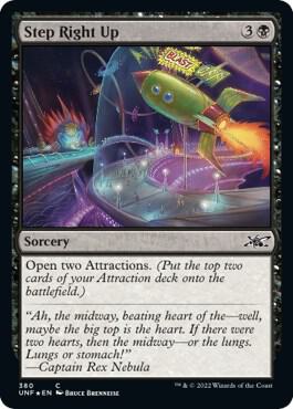 Step Right Up Galaxy Foil 380/244 (Unfinity)  - Foil | Good Games Modbury