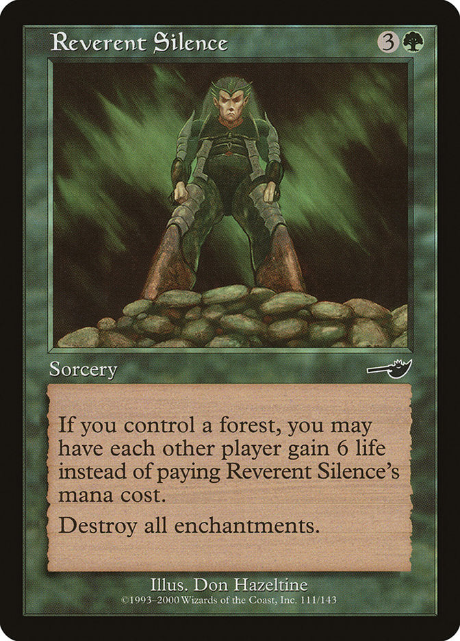 Reverent Silence 111/143 (Nemesis)  - Foil | Good Games Modbury