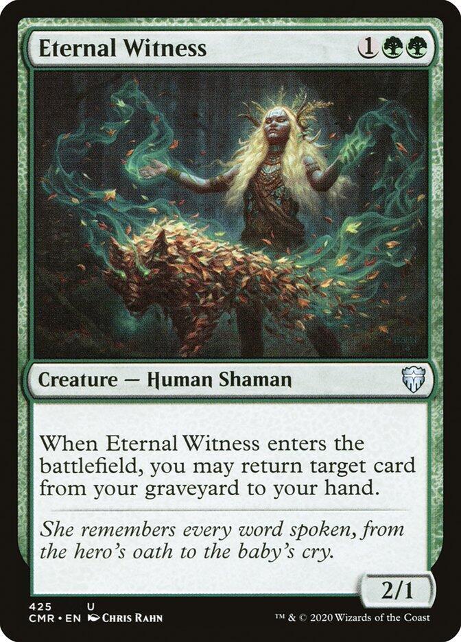 Eternal Witness 425/361 (Commander Legends)  | Good Games Modbury