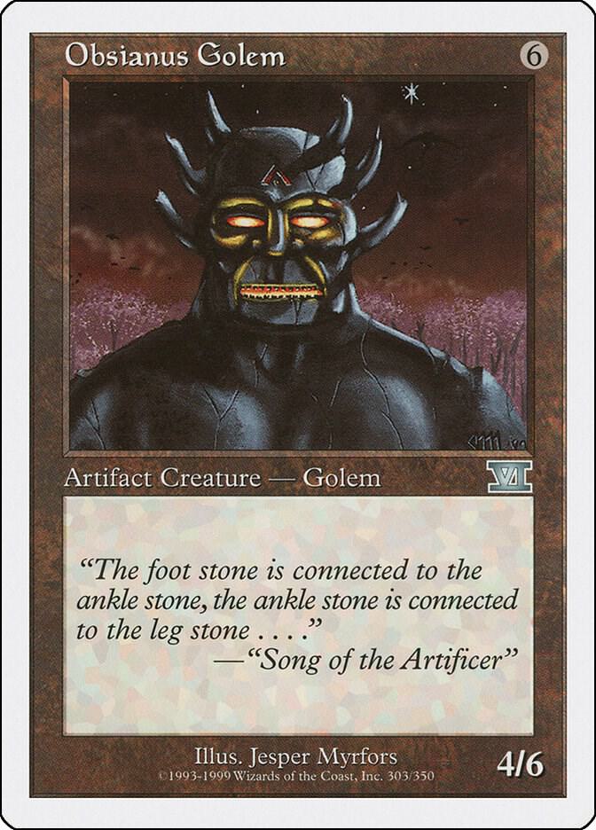 Obsianus Golem 303/350 (Classic Sixth Edition)  | Good Games Modbury
