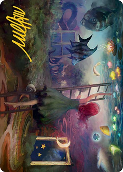 Lucid Dreams Art Card Gold Stamped Signature 14 (Art Series: Modern Horizons 2)  | Good Games Modbury