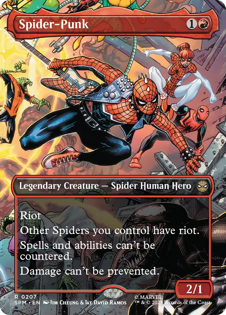 Spider-Punk (0207) (Borderless) [Marvel's Spider-Man] | Good Games Modbury