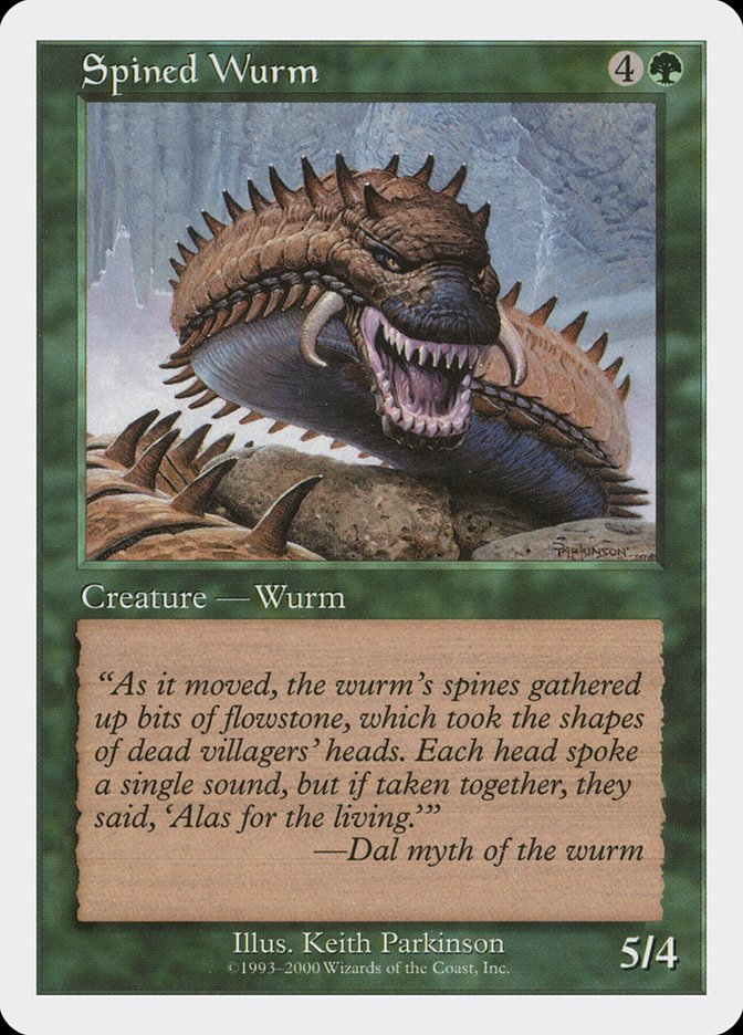 Spined Wurm [Media Promos] | Good Games Modbury