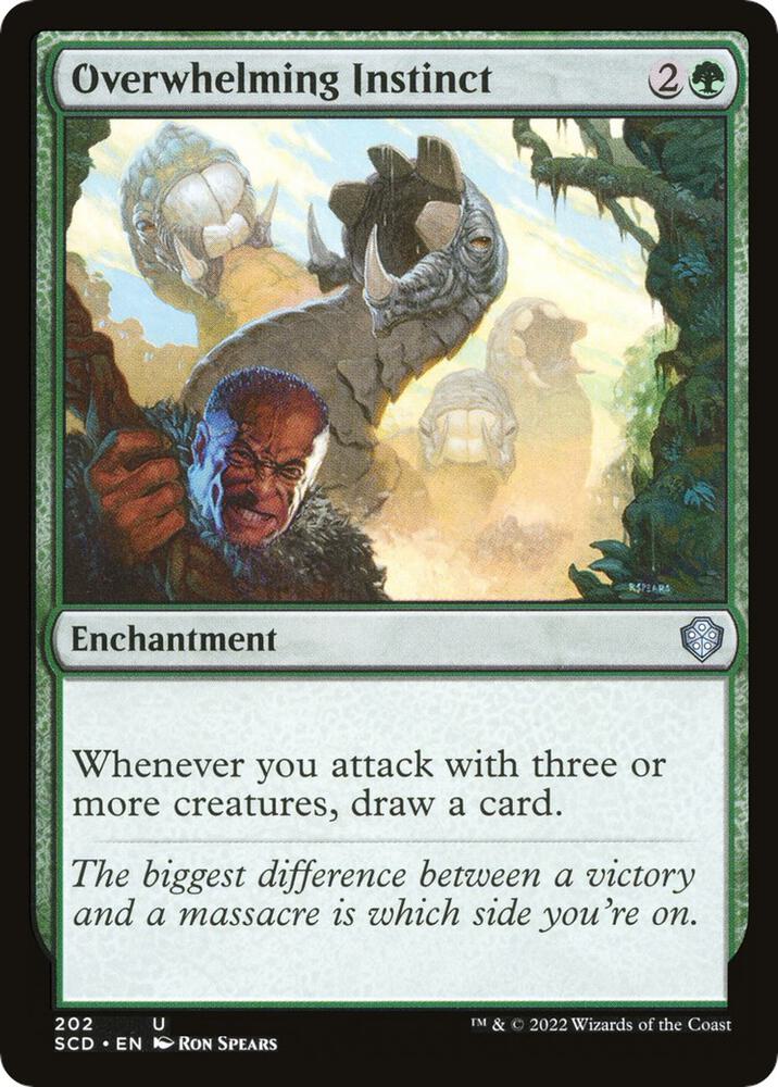Overwhelming Instinct 202/352 (Starter Commander Decks)  | Good Games Modbury