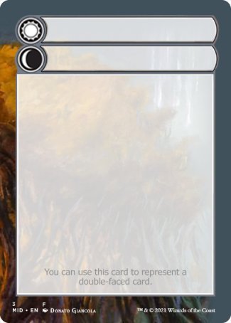 Helper Card (3/9) [Innistrad: Midnight Hunt Tokens] | Good Games Modbury