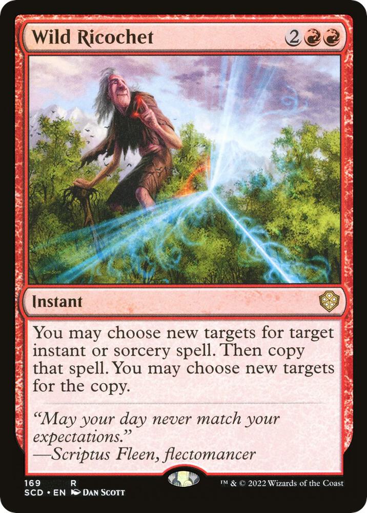 Wild Ricochet 169/352 (Starter Commander Decks)  | Good Games Modbury