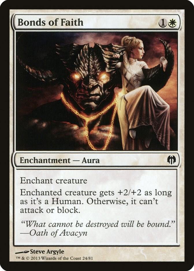 Bonds of Faith 24/81 (Duel Decks: Heroes vs. Monsters)  | Good Games Modbury