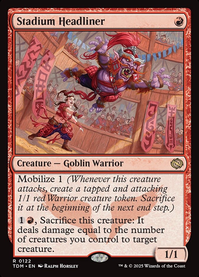 Stadium Headliner 122/291 (Tarkir: Dragonstorm)  | Good Games Modbury